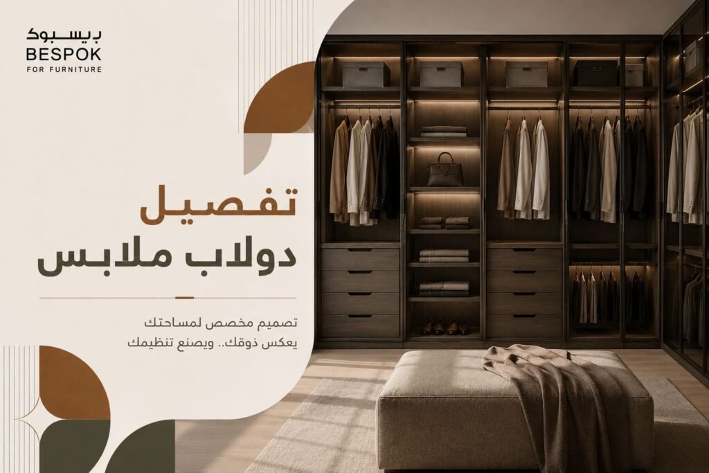 تفصيل دولاب ملابس